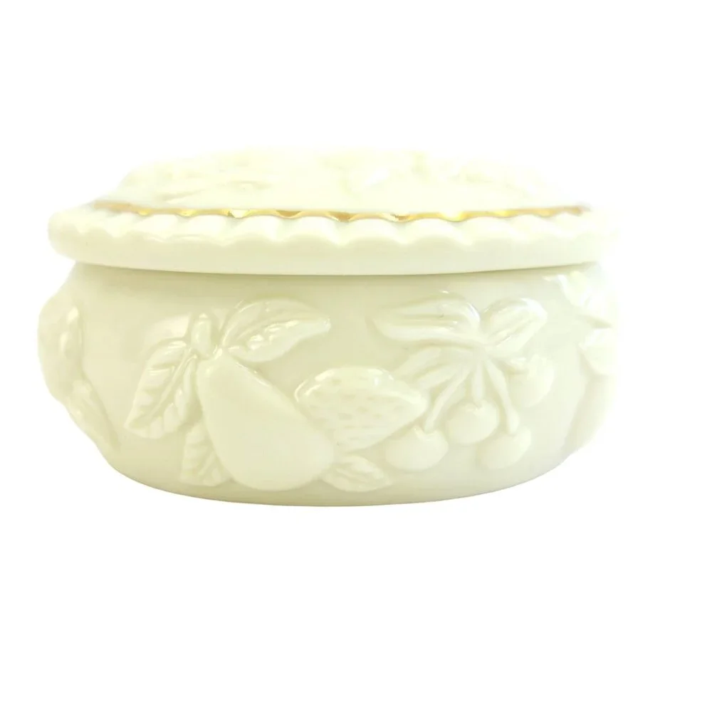 Vintage‎ Lenox Ceramic Handcrafted Trinket Box